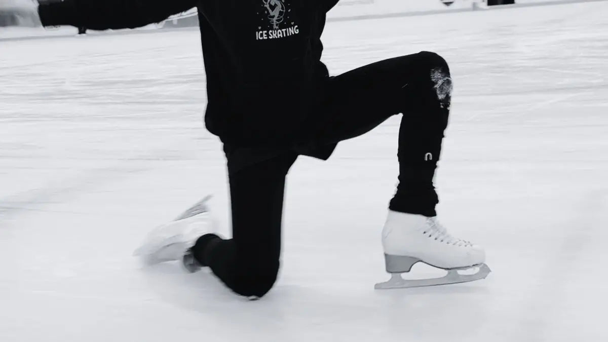 Knee slide in the edge knee guards