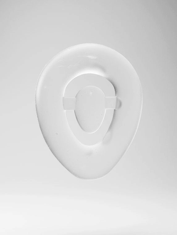 silicone insert of the edge athletica knee guards